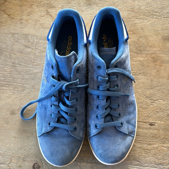Adidas Stan Smith blue suede - Picture 2 of 6